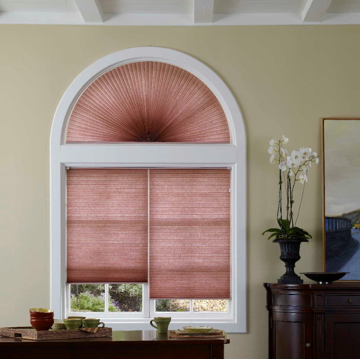 arch window coverings wood bella view prestige light filtering cellular arch arched window treatments blinds and shades americanblindscom arch window coverings wood bella view prestige light filtering cellular arch arched window treatments blinds and shades americanblindscom